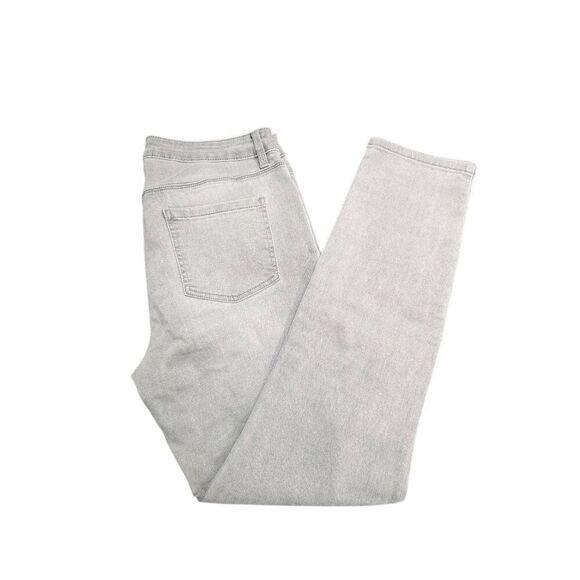 Buffalo David Bitton Pursuit Super Soft Skinny Grey Mid Rise Stretch Skinny Jean - Picture 1 of 6